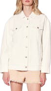 Walter Baker Raelynn Oversize Cotton Denim Trucker Jacket