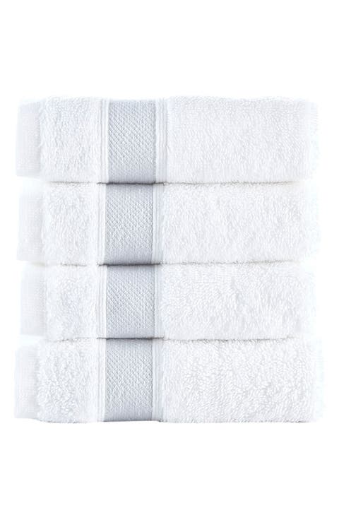Ottoman Rolls 4-Pack Turkish Cotton Wash Cloths