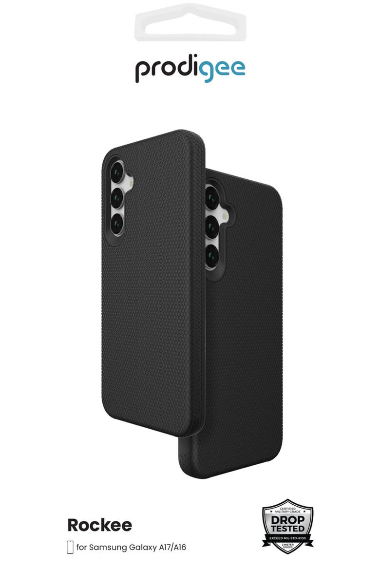 - Rockee Case with Magnet for Samsung Galaxy A17 5G  /  Galaxy A165G - Black, Alternate, color, Black