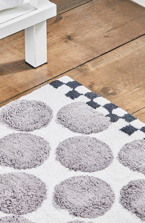 MACKENZIE-CHILDS MACKENZIE CHILDS STERLING DOT BATH RUG