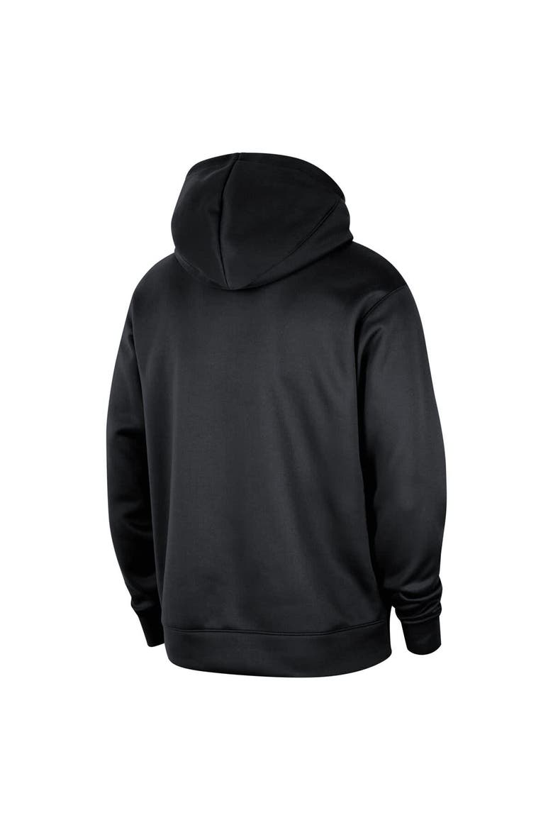 Men's Nike Black Utah Jazz 2024/25 Spotlight On-Court Practice Performance Pullover Hoodie, Alternate, color, Black
