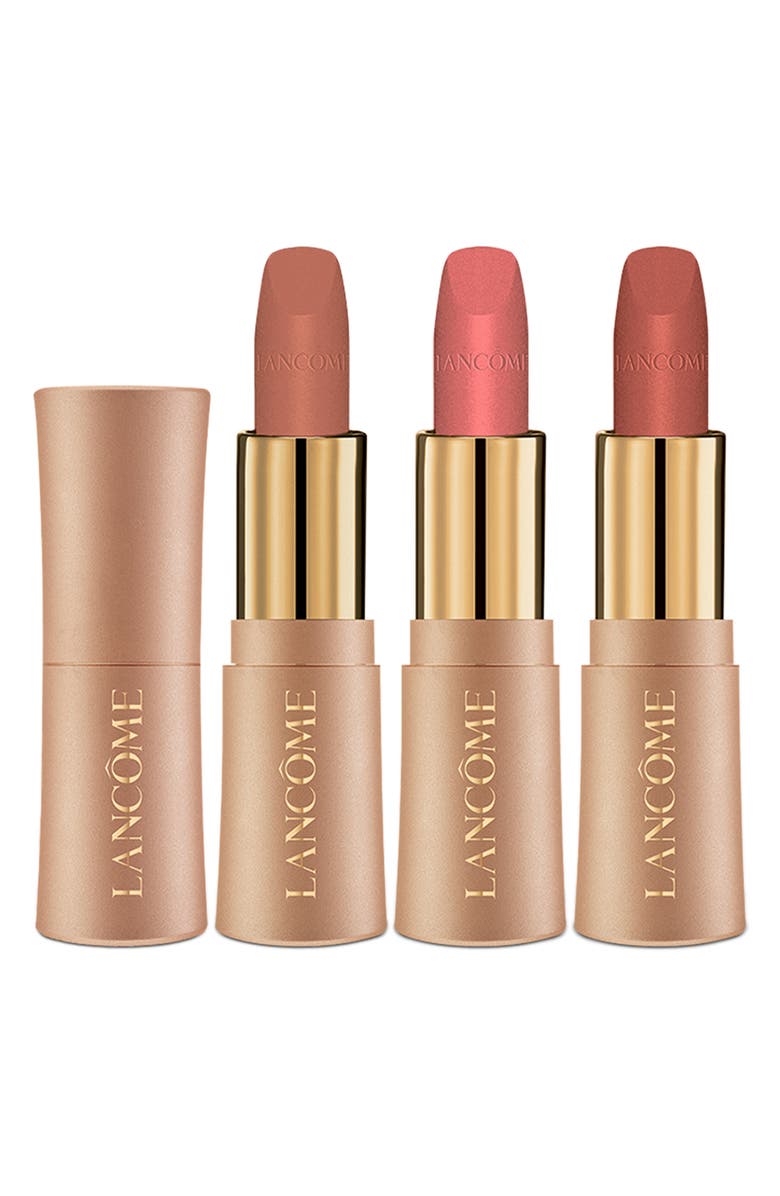Lancôme L'Absolue Rouge Intimatte Lipstick Trio, Main, color, 