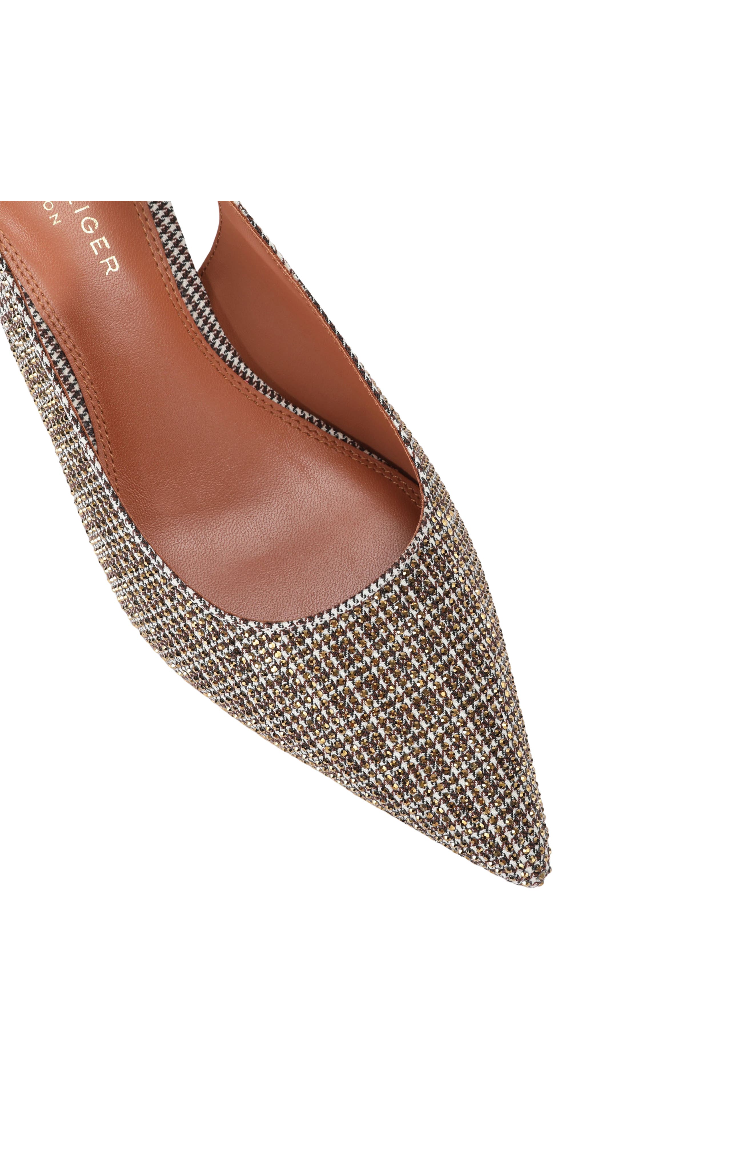 Stepney Pointed Toe Slingback Pump, Alternate, color, DARK BEIGE