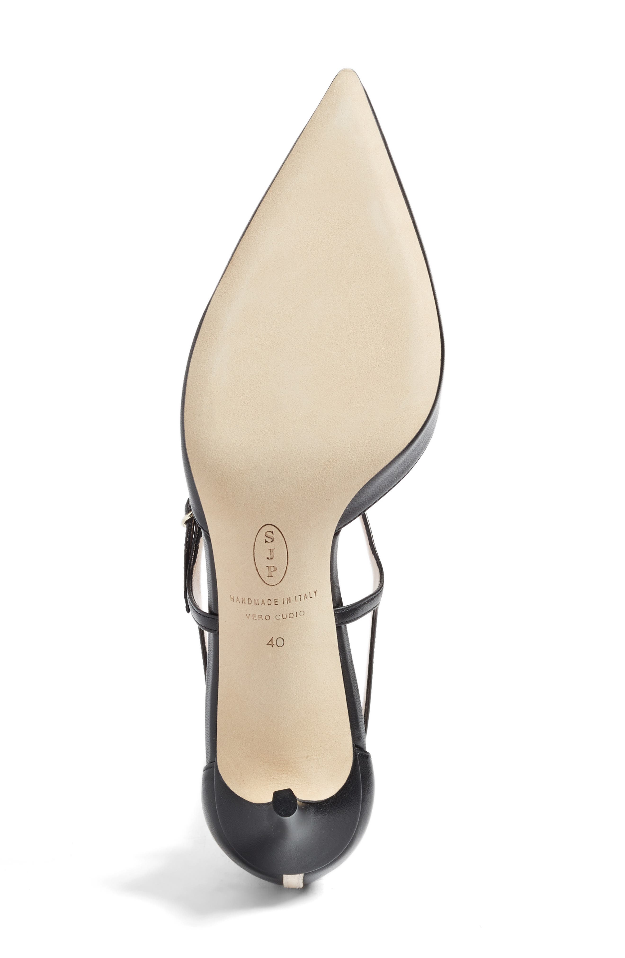 'Phoebe' Mary Jane Pump, Alternate, color, BLACK LEATHER