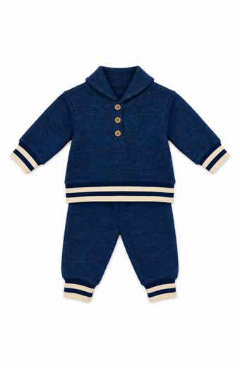 Kids' Quilted Terry Pullover & Joggers Set