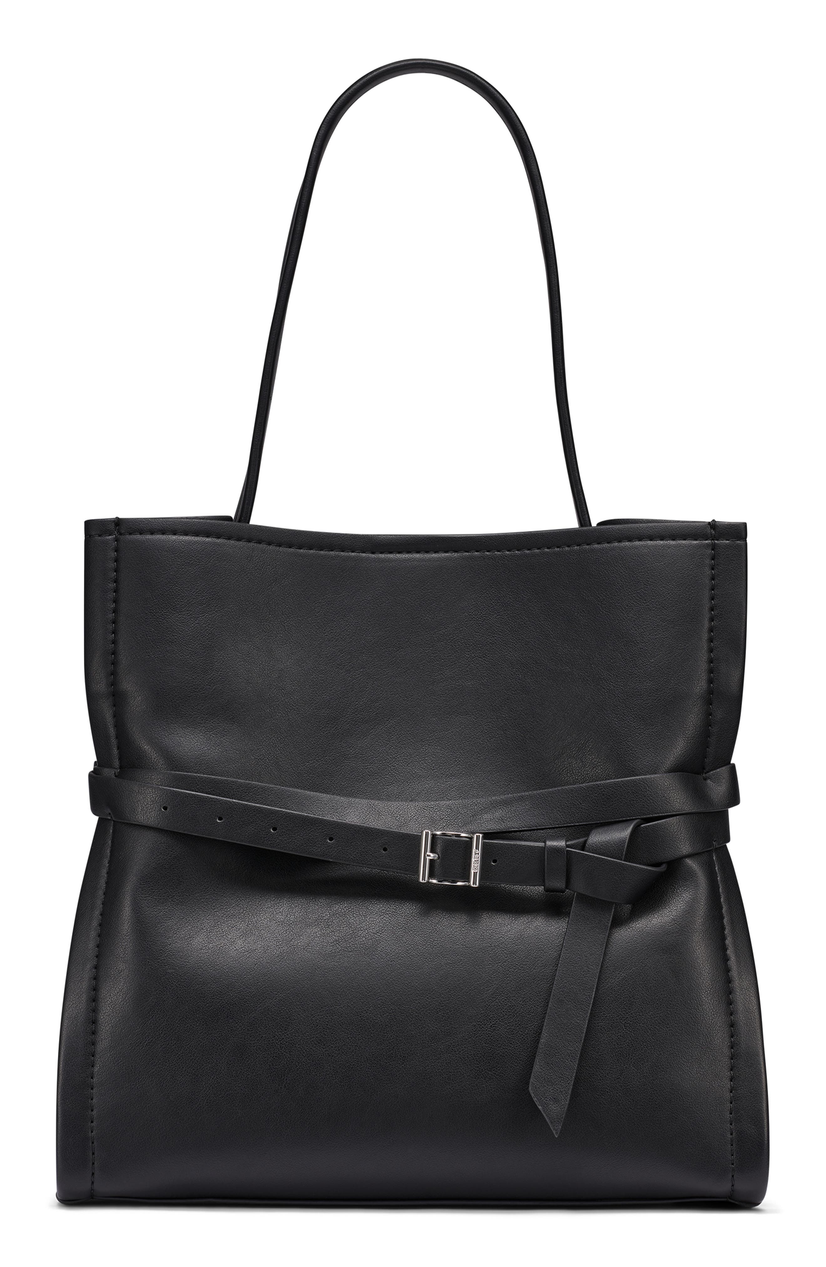 DKNY Bridie Faux Leather Bucket Bag