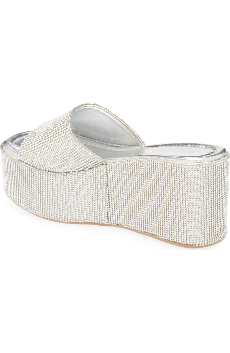 AZALEA WANG Arrow Platform Wedge Slide Sandal, Alternate, color,