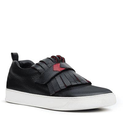 Serena Sneakers, Alternate, color, BLACK
