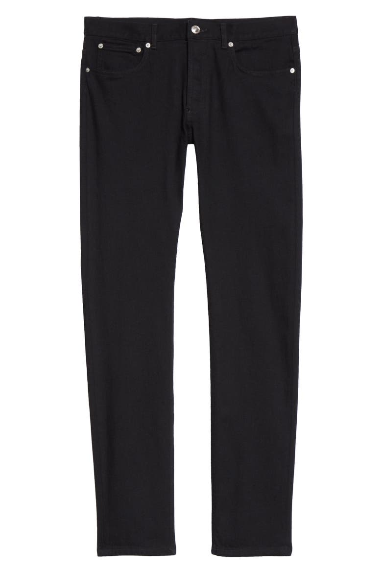 Petit New Standard Men's Jeans, Alternate, color, NOIR