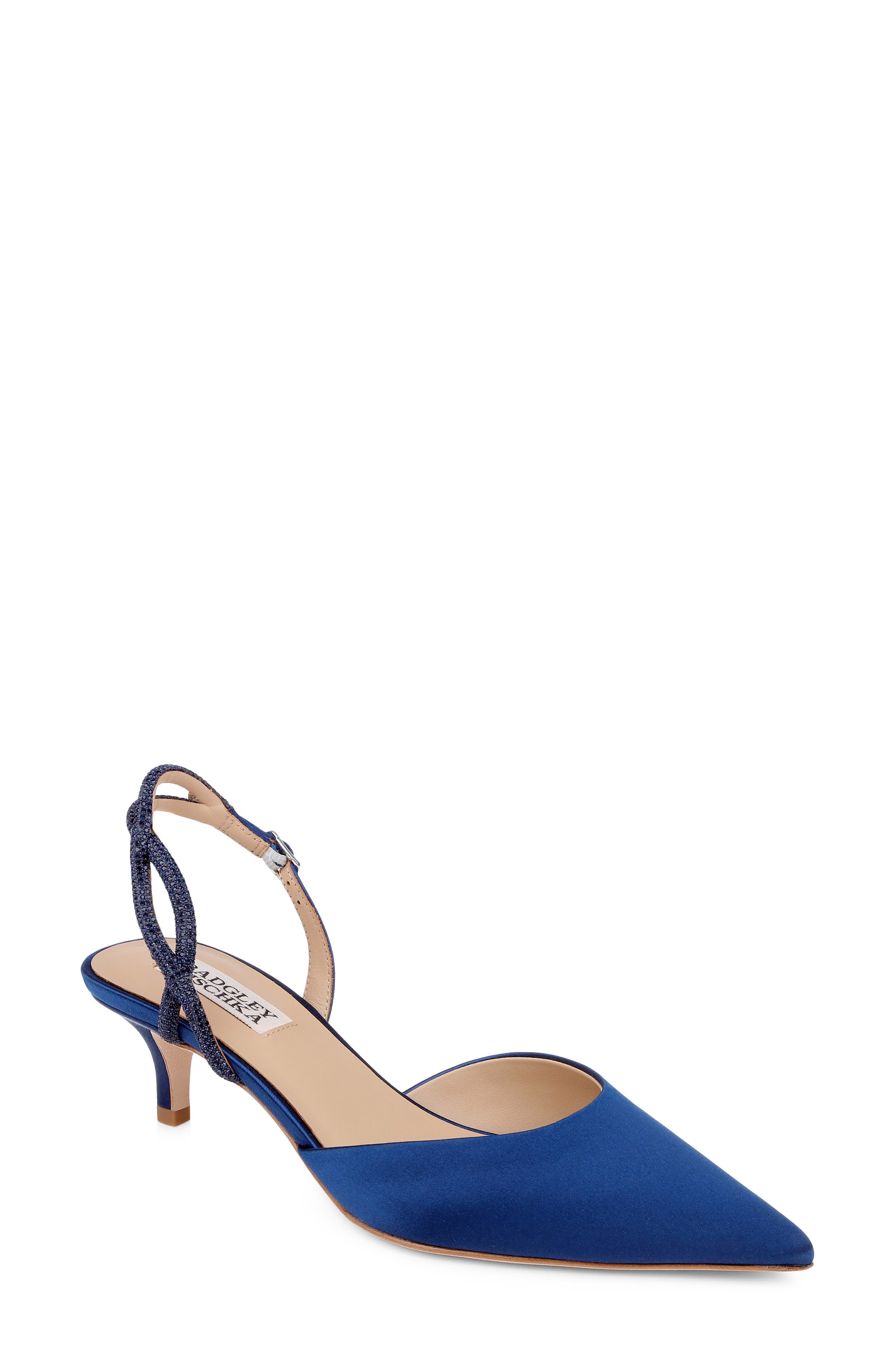  Navy Satin