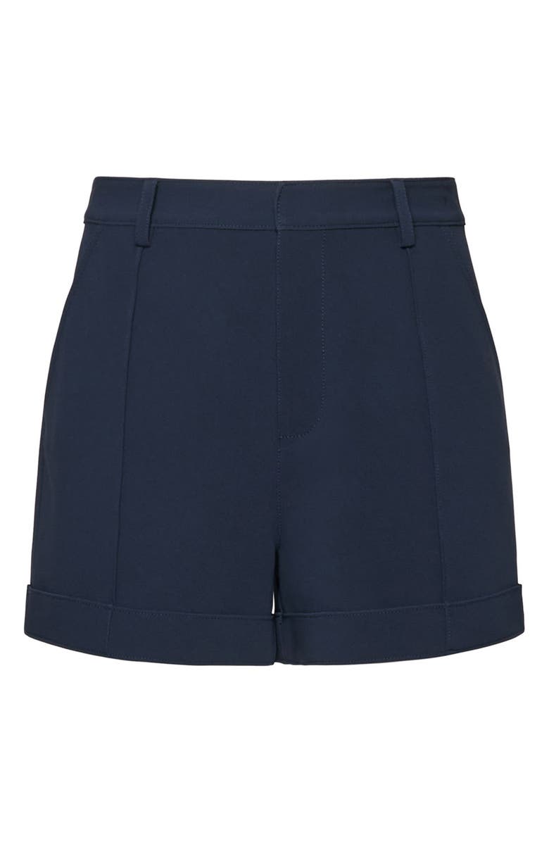 Cinq à Sept Mindy High Waist Shorts, Alternate, color, Navy