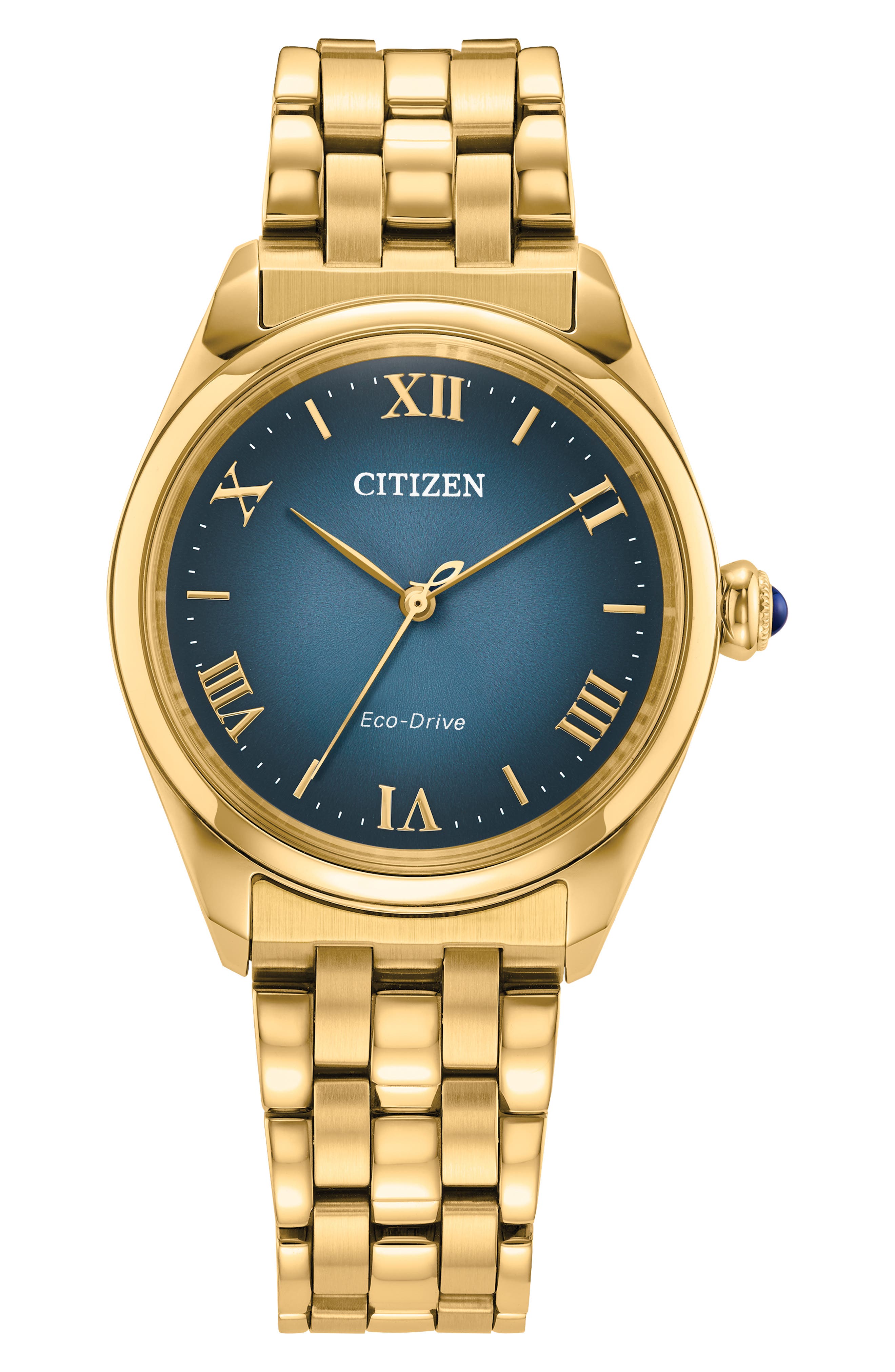 selected BLUE/ GOLD-TONE