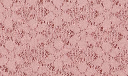 Sanctuary Mock Neck Lace Top In Pink