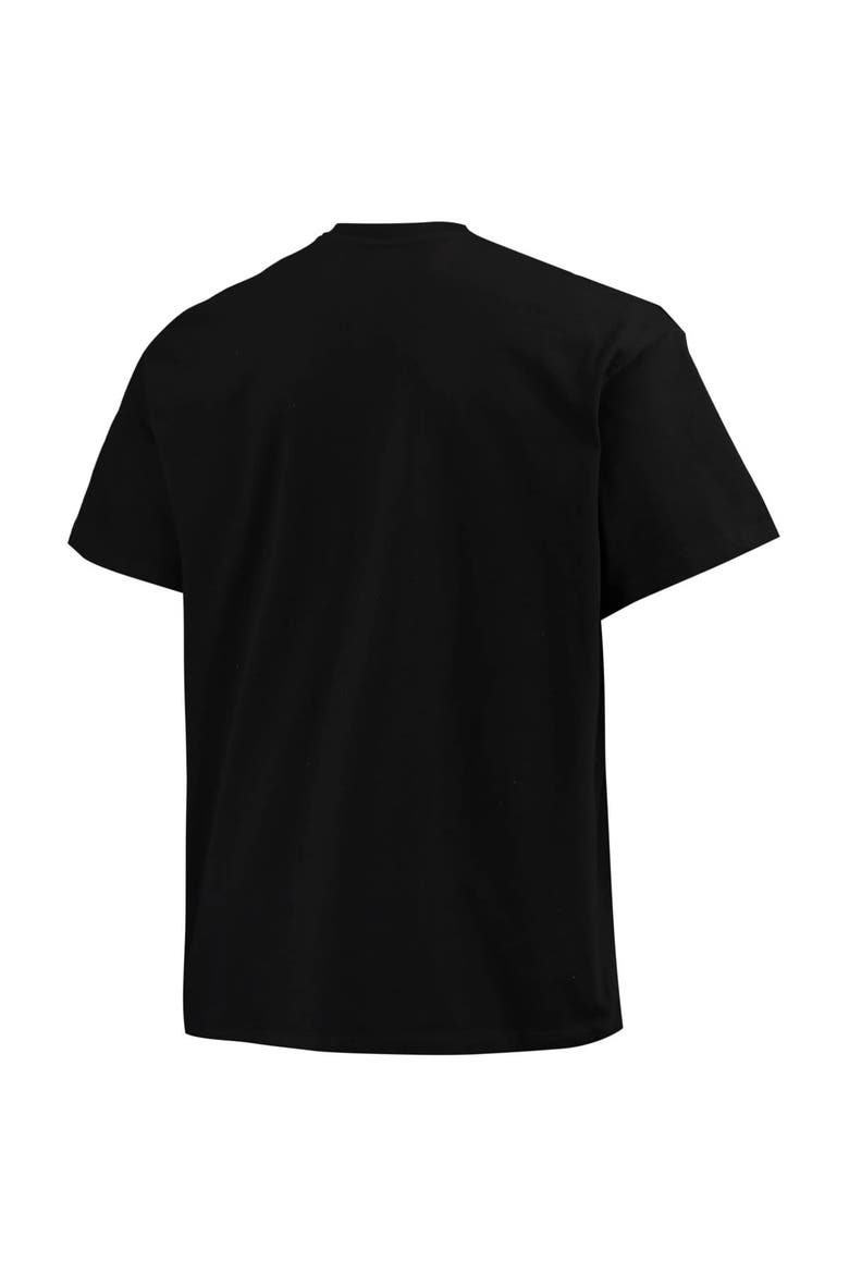 Men's Champion Black Iowa Hawkeyes Big & Tall Arch Team Logo T-Shirt, Alternate, color, Black