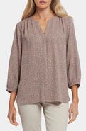 NYDJ Pintuck Top