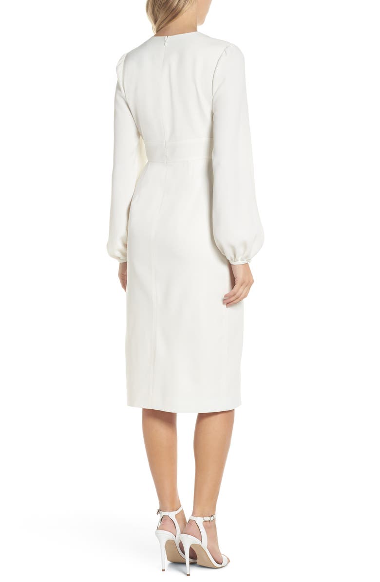 Jill Jill Stuart Slit Sleeve Sheath Dress, Alternate, color,