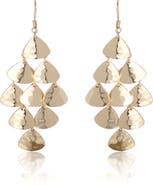 BCBG Generation BCBGeneration Layered Triangle Drop Earrings