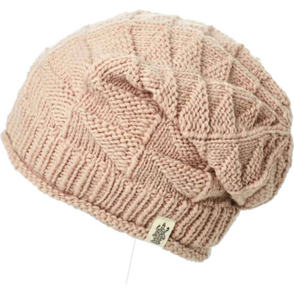 Nirvanna Designs Wave Slouch In Pink Quartz