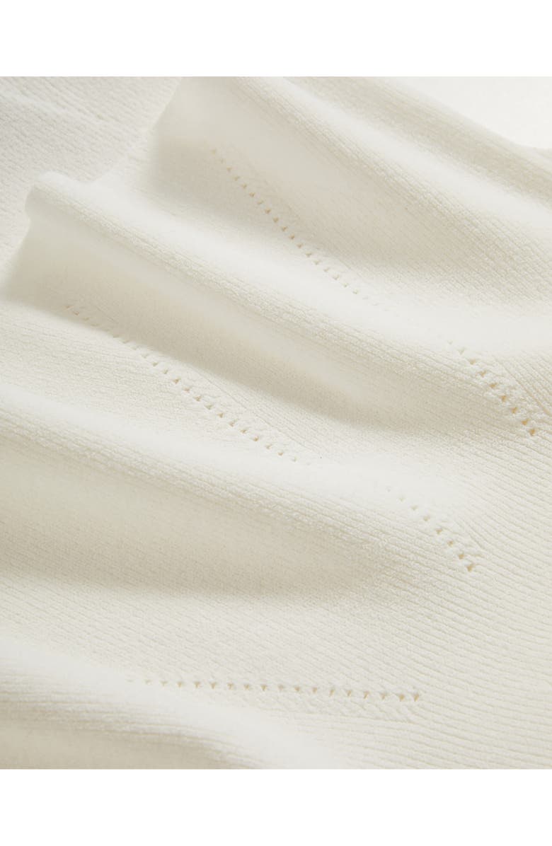 Veronica Beard Seraphine Sleeveless Turtleneck Sweater, Alternate, color, Off White