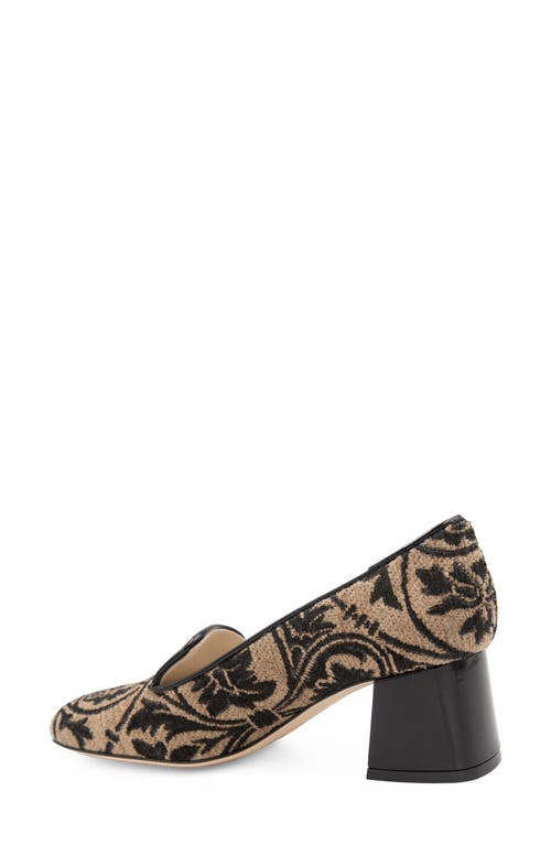 Amalfi By Rangoni Bashkir Jacquard Pump In Taupe Kilim