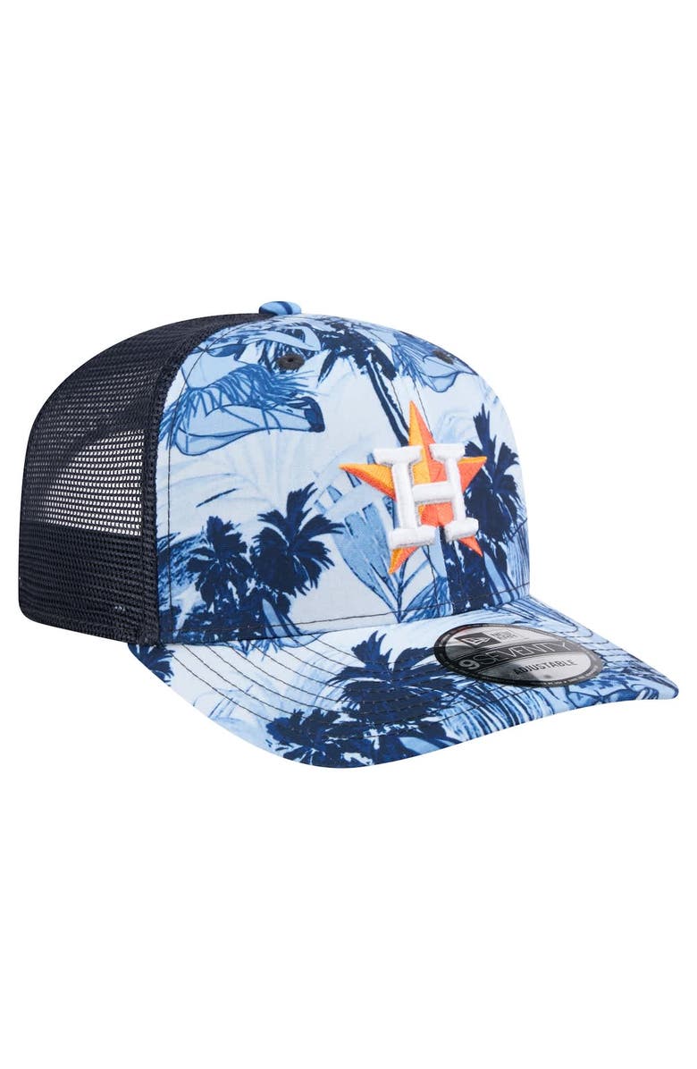 New Era Men's New Era Navy Houston Astros Hula Trucker 9SEVENTY Adjustable Hat, Alternate, color, 