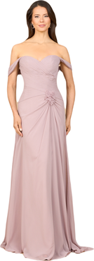 LARA New York Off Shoulder Chiffon Dress