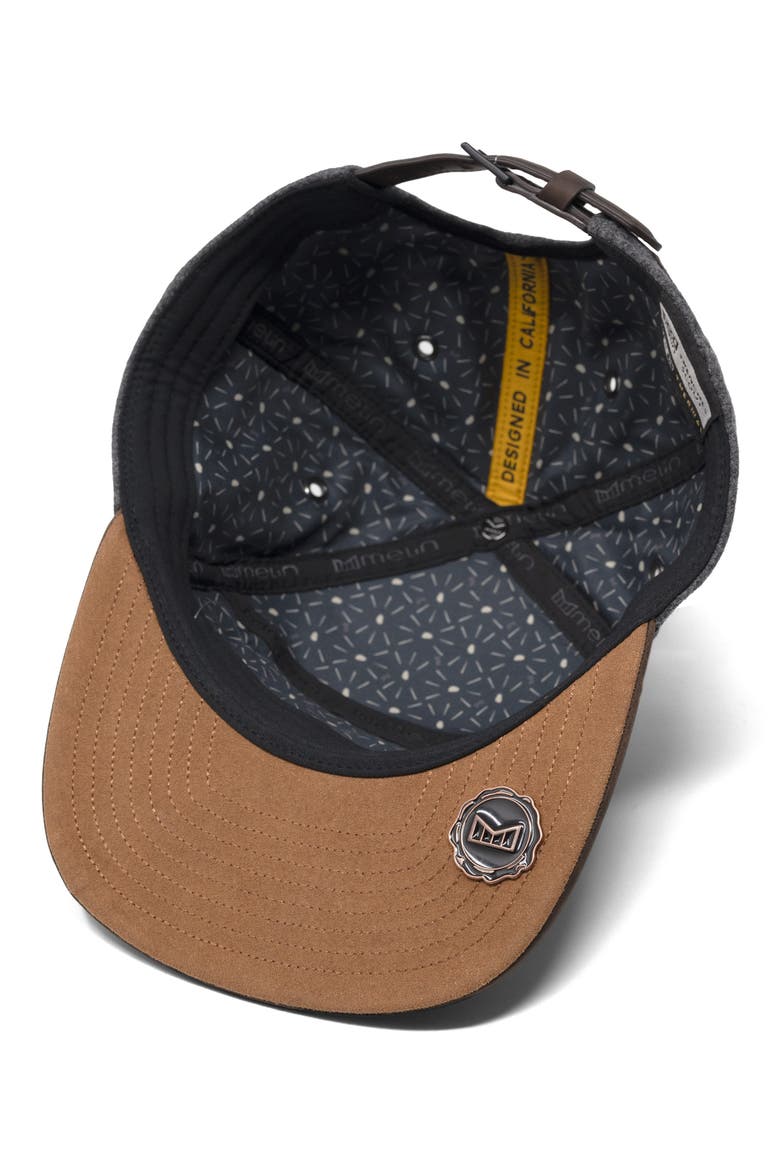 Trenches Icon Scout Thermal Strapback Hat, Alternate, color, HEATHER GREY