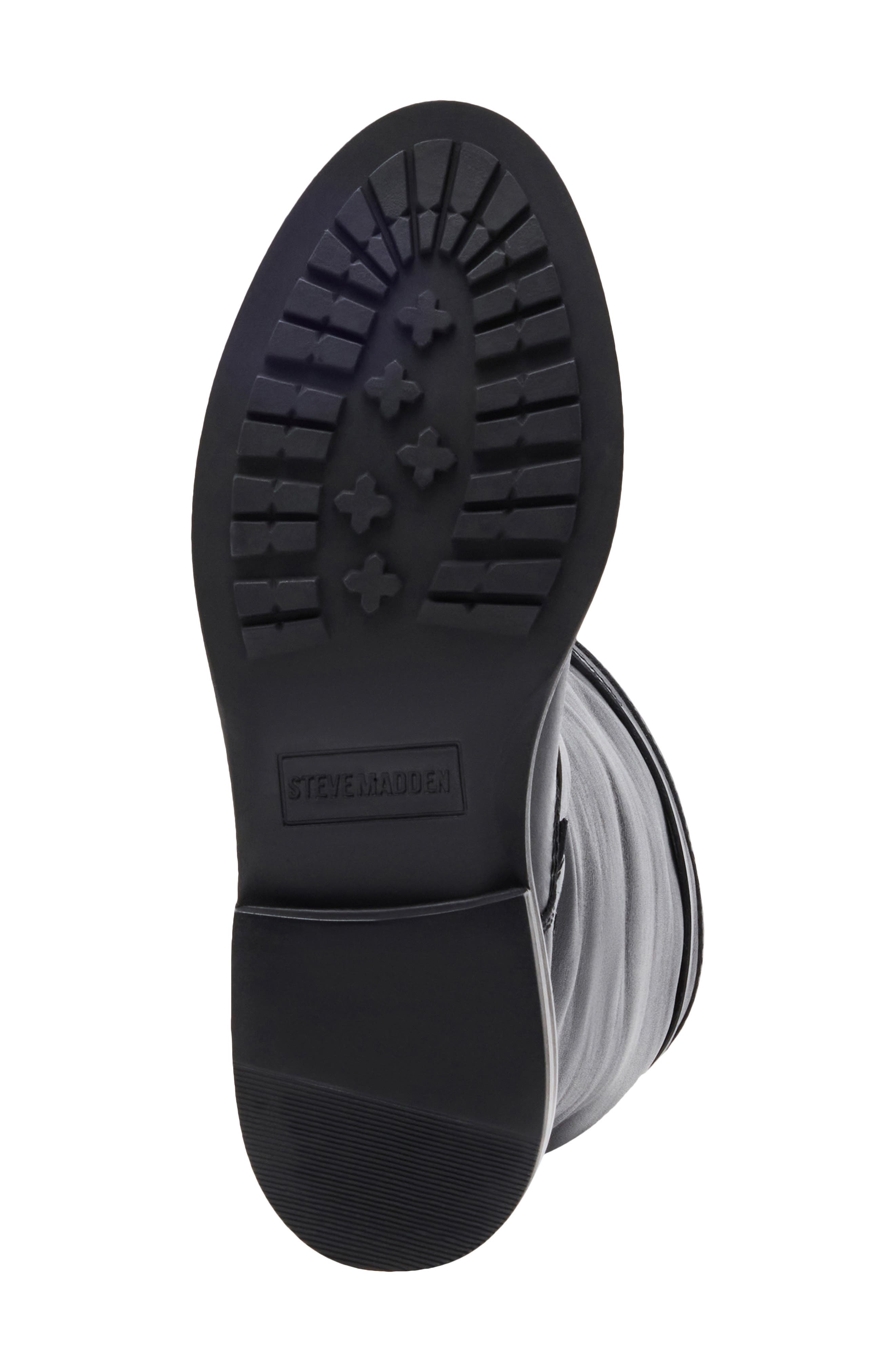 Steve Madden Sady Boot, Alternate, color, Black Leather