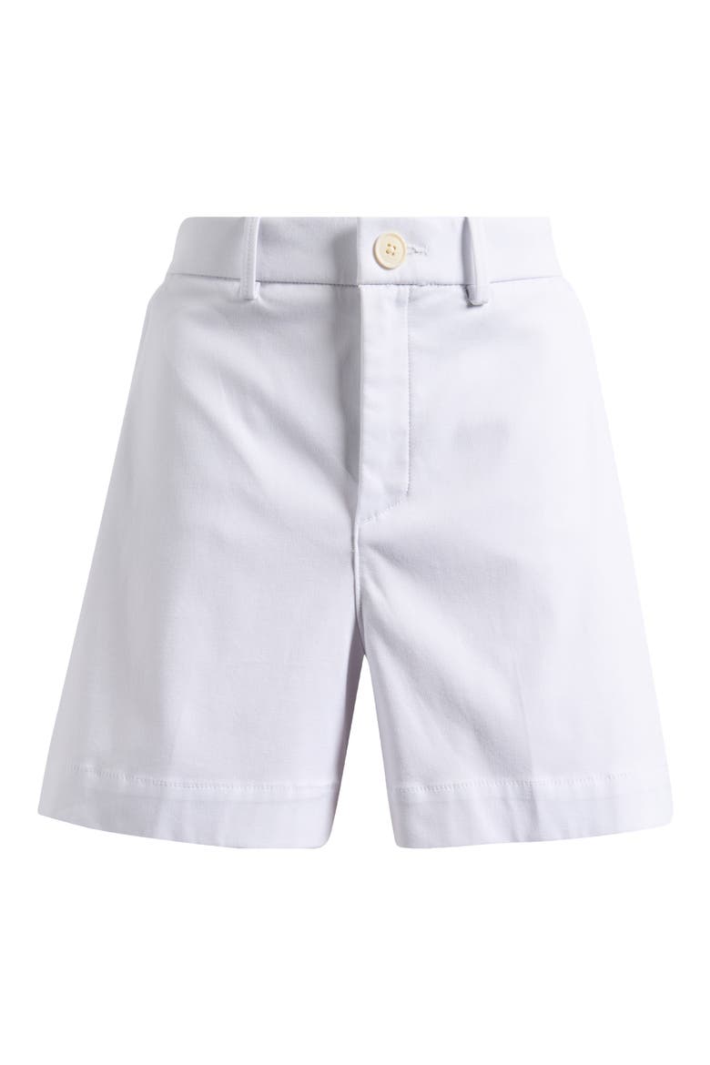 SPANXsupersmooth™ Stretch Twill Shorts, Alternate, color, CLASSIC WHITE
