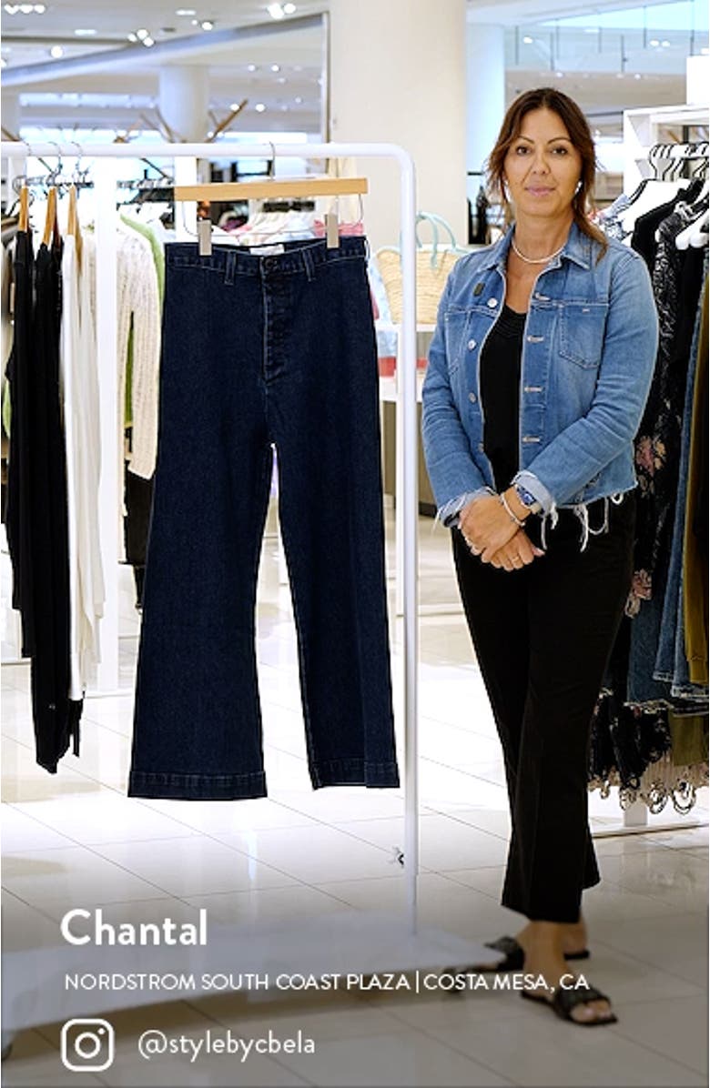 The Sefair Crop Wide Leg Jeans, sales video thumbnail