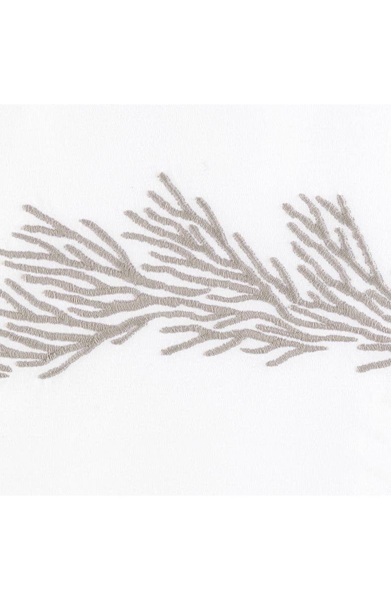 Matouk Atoll Duvet Cover, Alternate, color, Alabaster