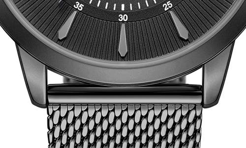 Kenneth Cole Genuine Diamond Mesh Strap Watch, 44mm