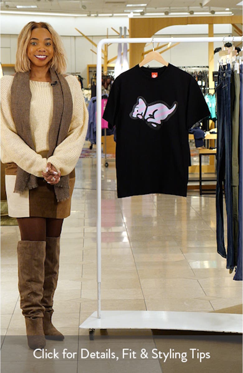 Yikes Stripes Graphic T-Shirt, sales video thumbnail