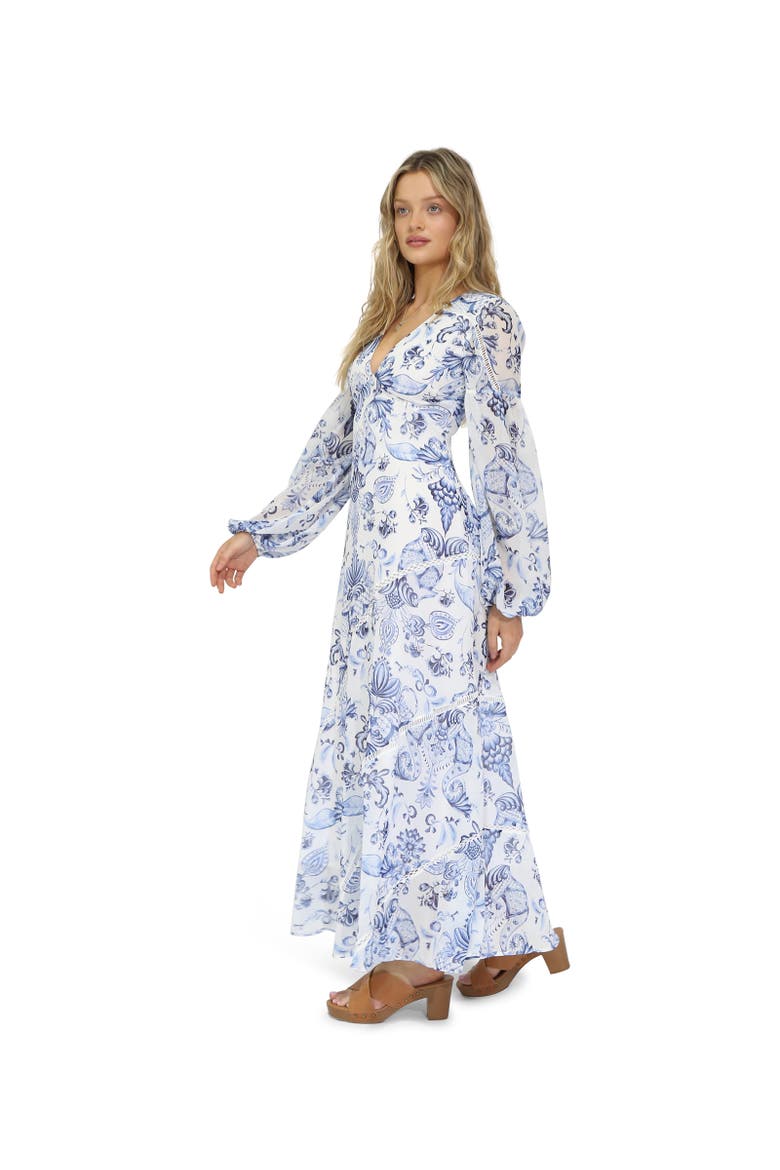 In Your Dreams Maxi Dress, Alternate, color, white