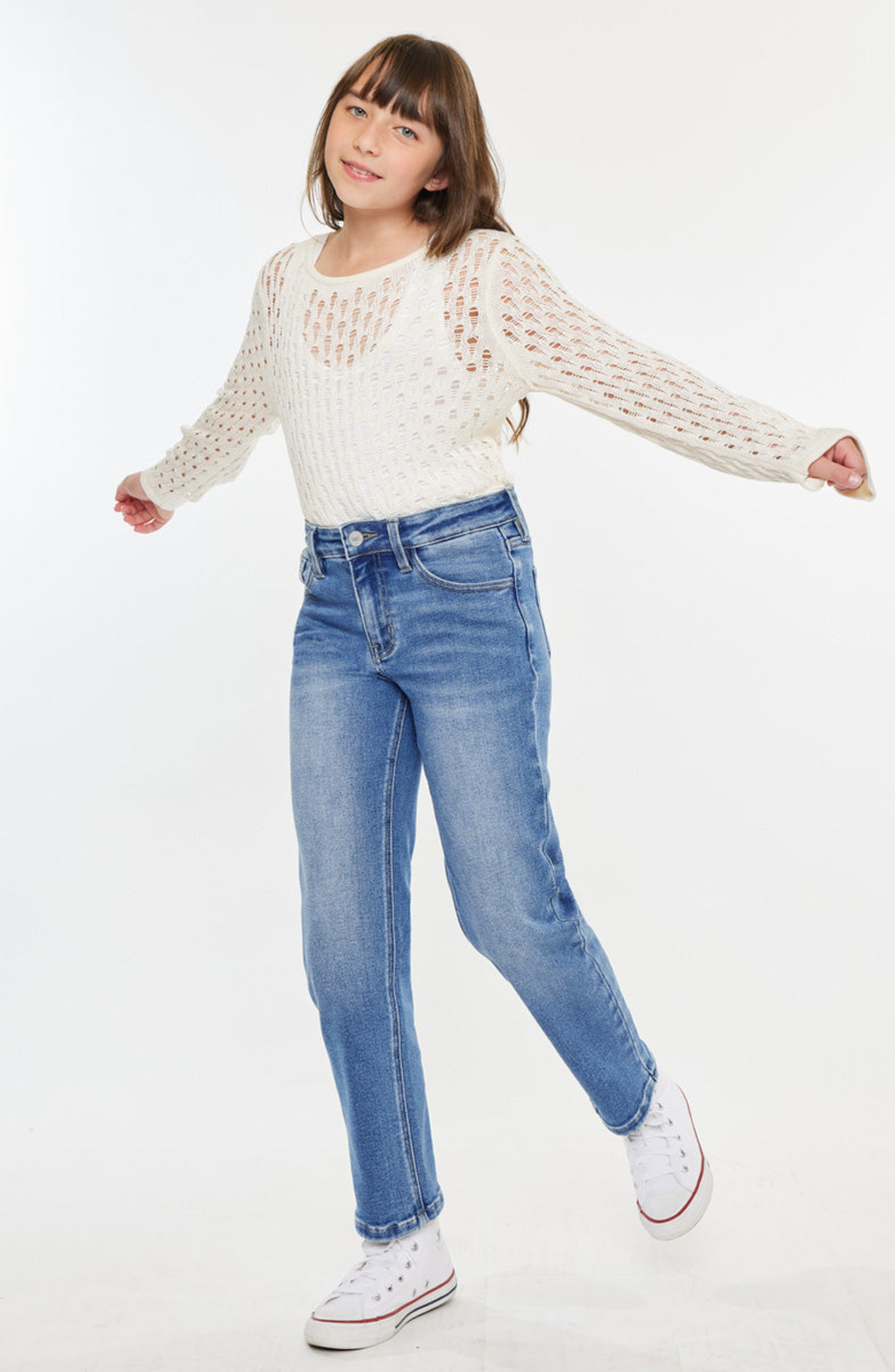 KanCan Sarah High Rise Straight Jeans | Nordstrom