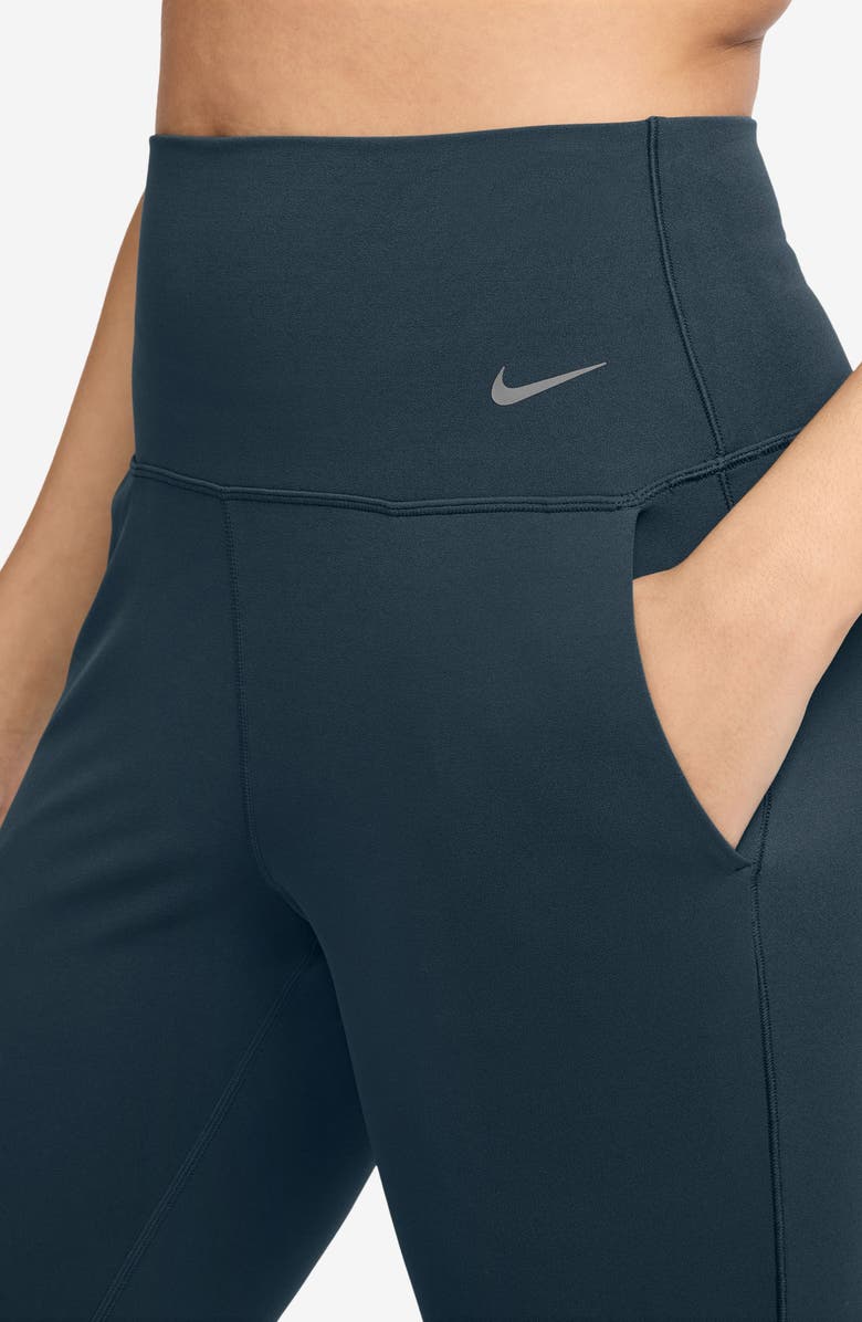 Nike Zenvy Dri-FIT High-Waisted Joggers, Alternate, color, Armory Navy/ Black