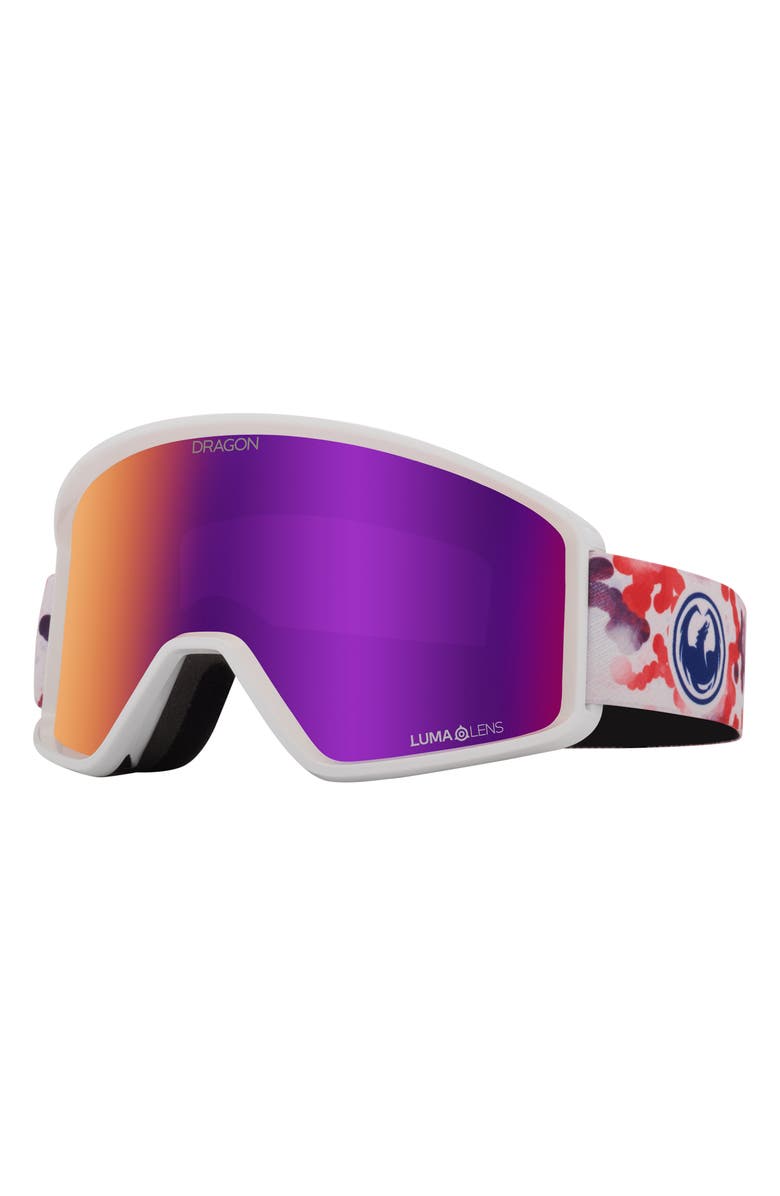 DRAGON DX3 OTG 59mm Snow Goggles, Main, color, Koilite/Llpurpleion