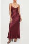Fadyen Bias Cut Satin Maxi Dress
