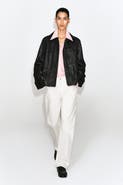 COS Leather Workwear Jacket