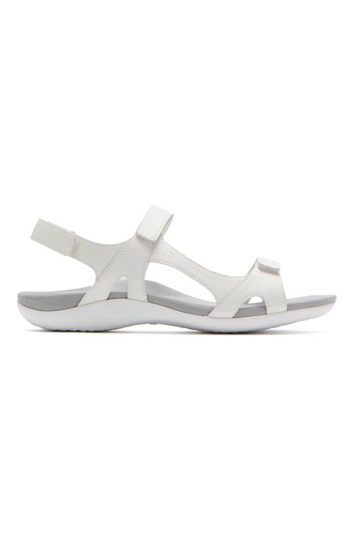 Abeo Oasis Sport Sandal In White - Metatarsal