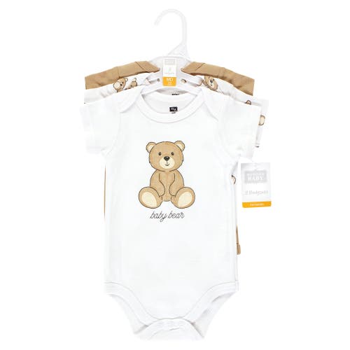 Hudson Baby Soft Cotton Bodysuit Triple Pack