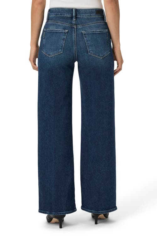 Paige Petites Anessa High Rise Wide Leg Jeans In Foreign Film In Allusion