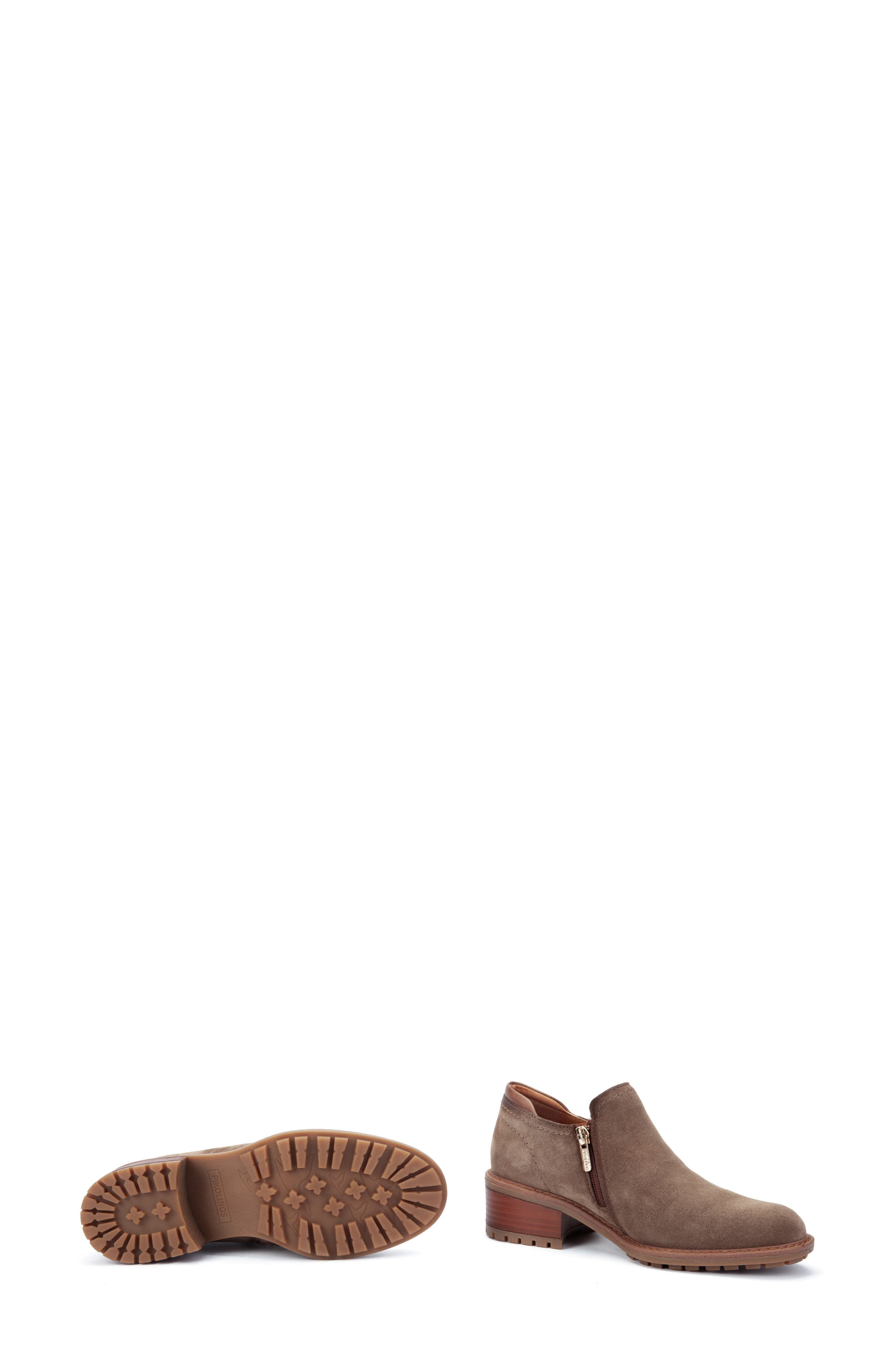 Medina Leather Bootie, Alternate, color, TAUPE