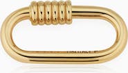 Oradina 14K Gold Connect Me Coil Oval Clasp