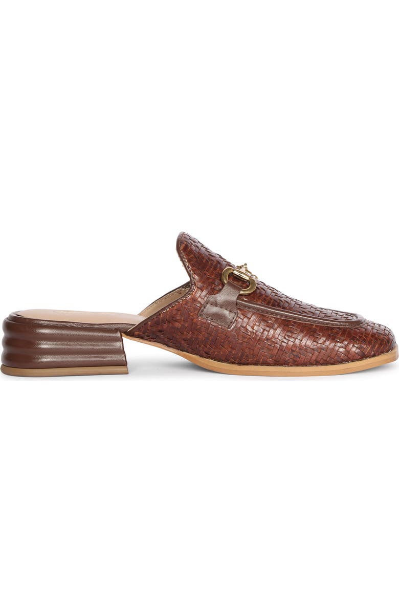 SAINT G Izaan Bit Loafer Mule, Alternate, color, Mahogany