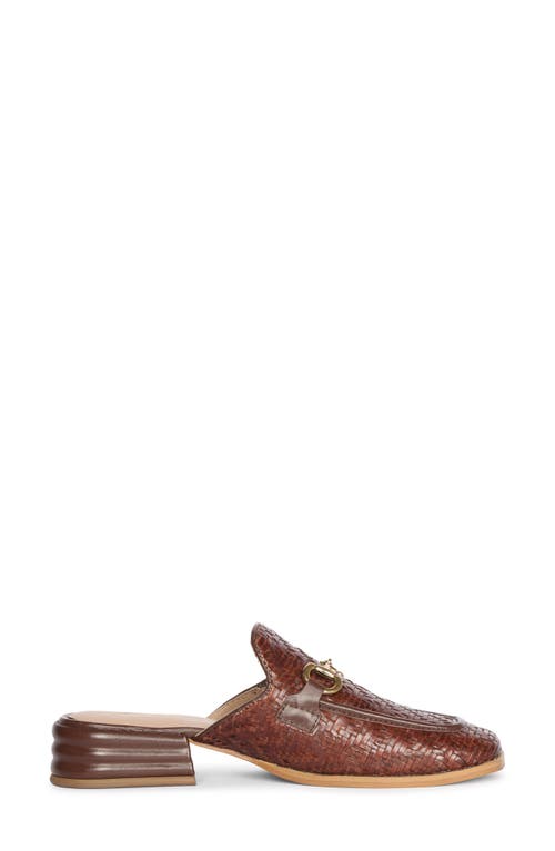 Saint G Women's Brown Izaan - Heeled Mule - Mahogany In Mahogany