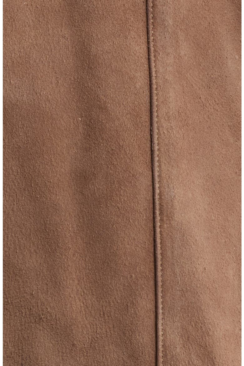 Classic Suede Shacket, Alternate, color, TAUPE