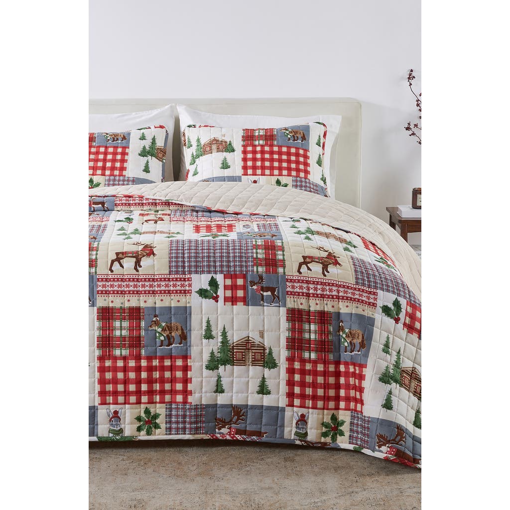 Woven & Weft Holiday 3-piece Quilt Set In Multi