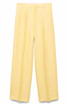 MANGO Straight Leg Suit Trousers