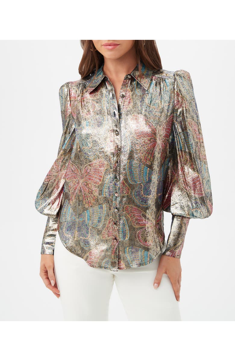 Trina Turk Sagittarius Top, Alternate, color,